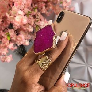 Natural Stone Pop Socket